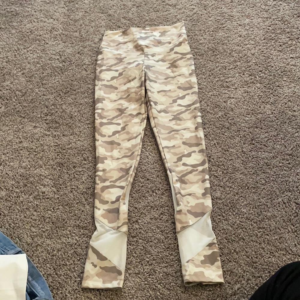Camo work out leggings